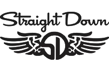 straight-down